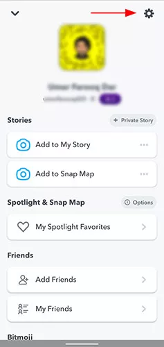 snapchat app home