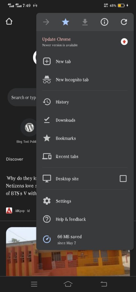 How To Enable Dark Mode On Chrome Android 