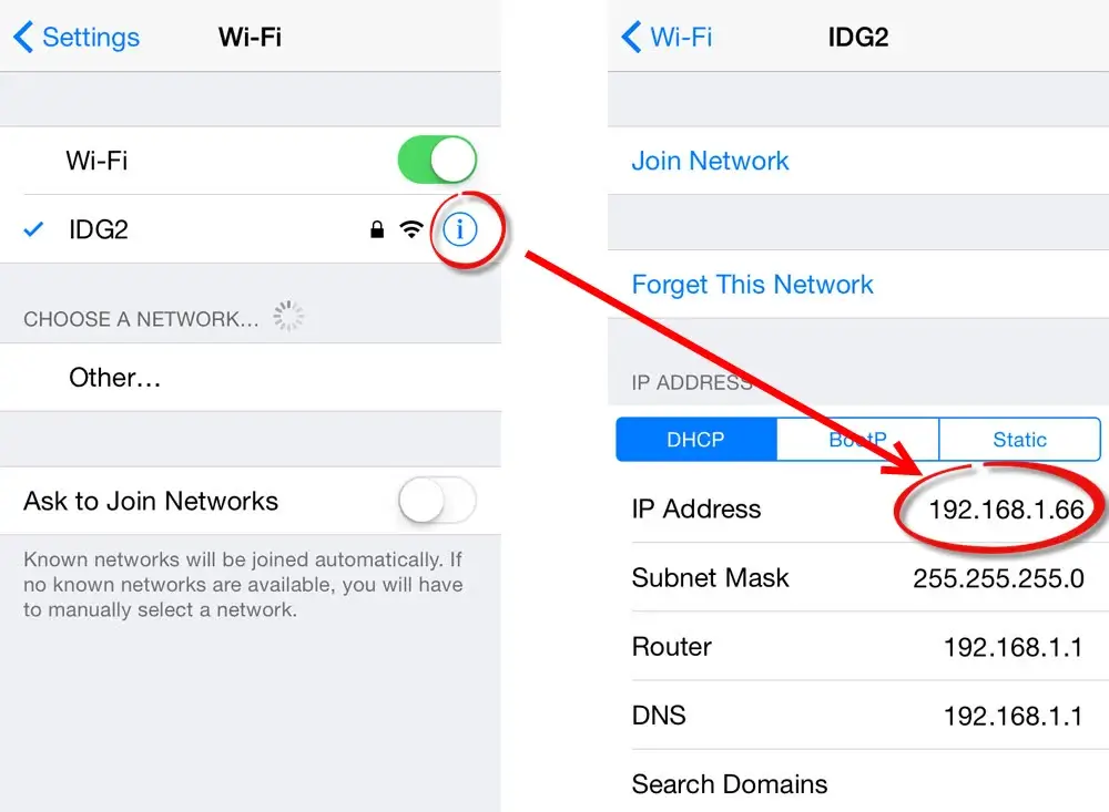How To Find IP Address On iPhone