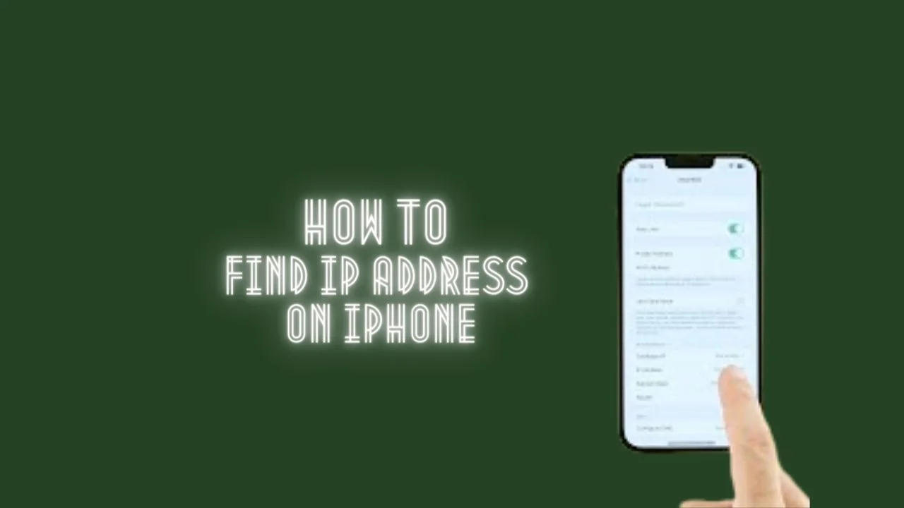 how to find ip address on iphone