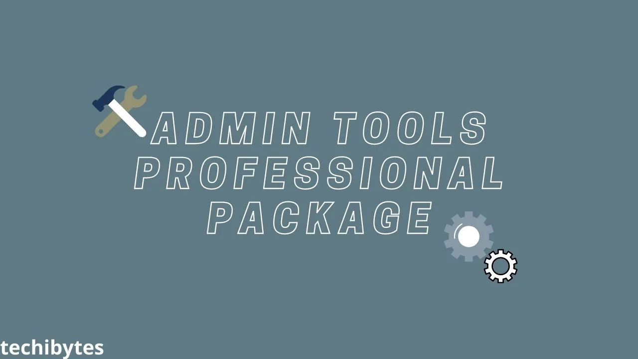 admin tools professional package