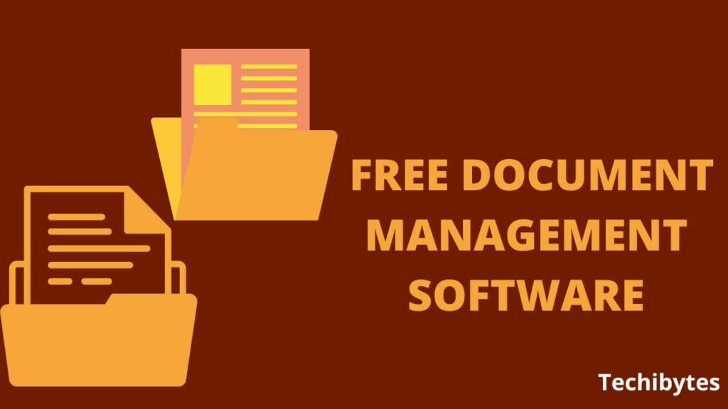 Amazing 14 Free Document Management Software