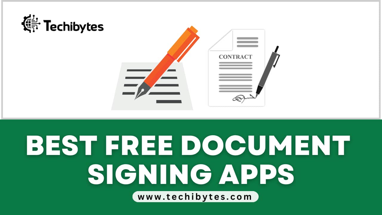 Best Free Document Signing App