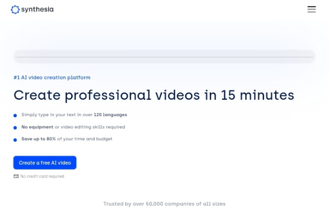 AI video editor