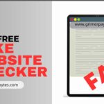 Fake website checker