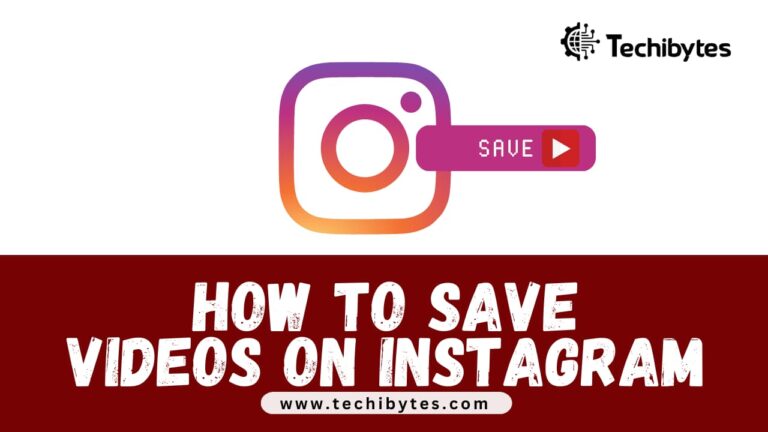 How To Save Video On Instagram