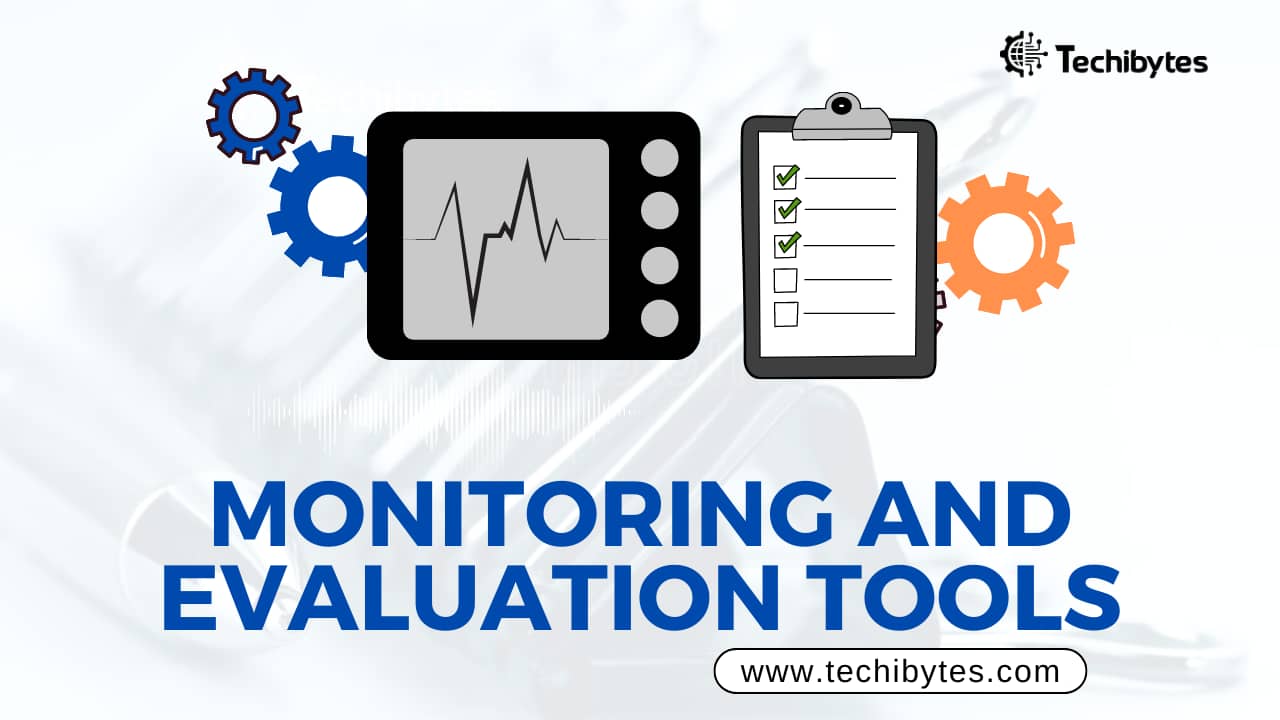 Monitoring and evaluation tools generate data, analyse it and generally help with decision making.