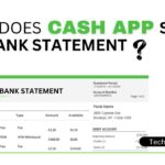 How does Cash app show on a bank statement