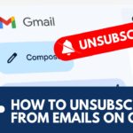 How to unsubscribe from emails on gmail