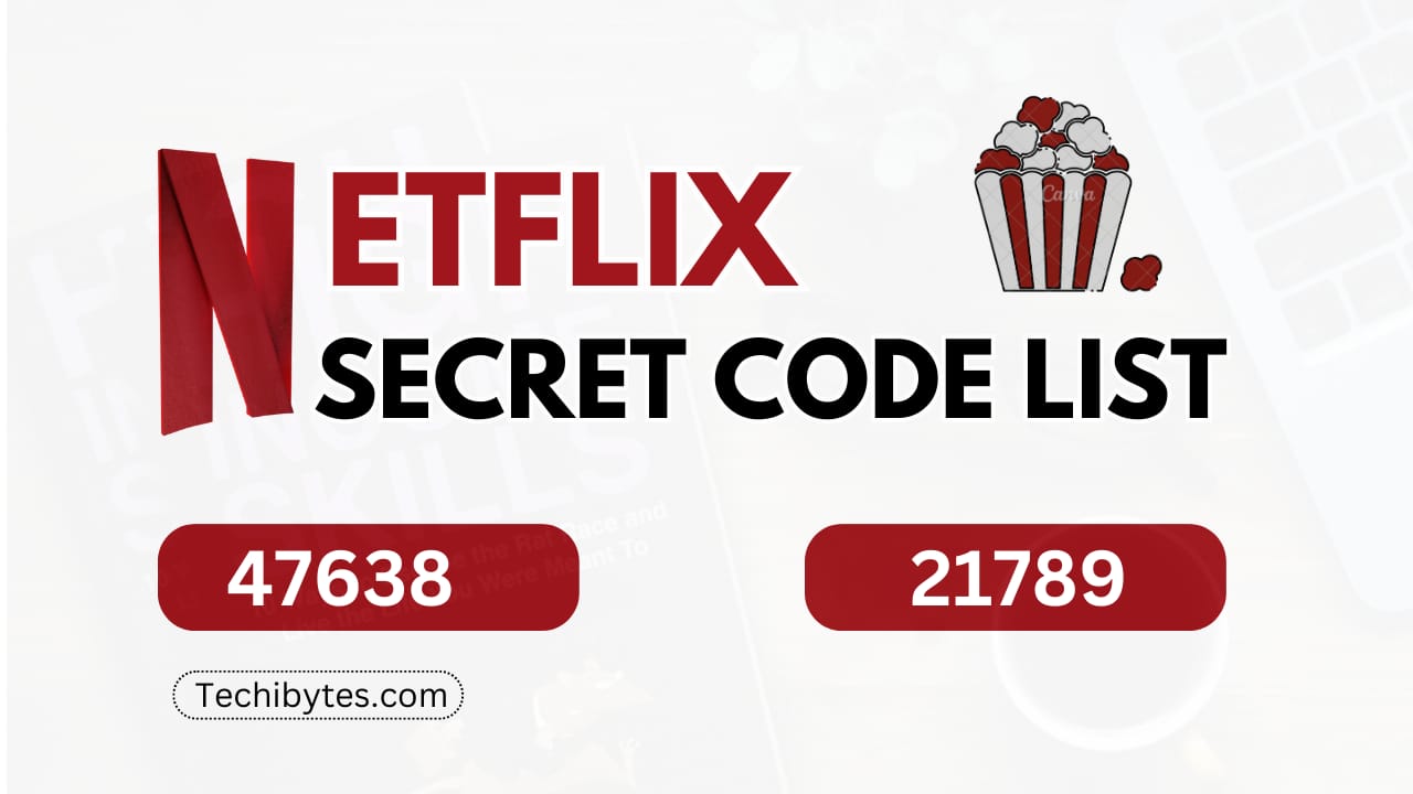 Netflix secret codes list