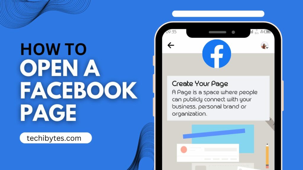 how to open a facebook page