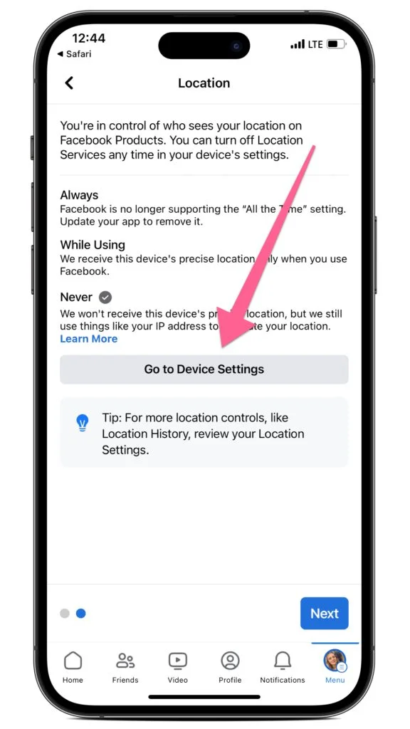 ENABLE FACEBOOK LOCATION SERVICES | HOW TO FIX FCAEBOOK DATING NOT SHOWING UP