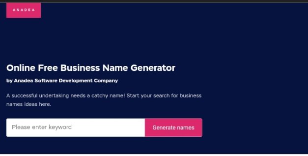 Business name generator