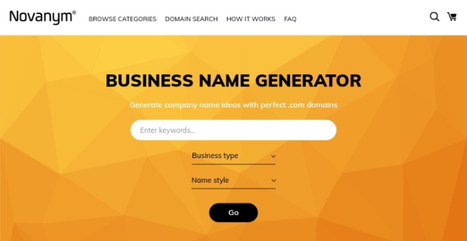 Business name generator