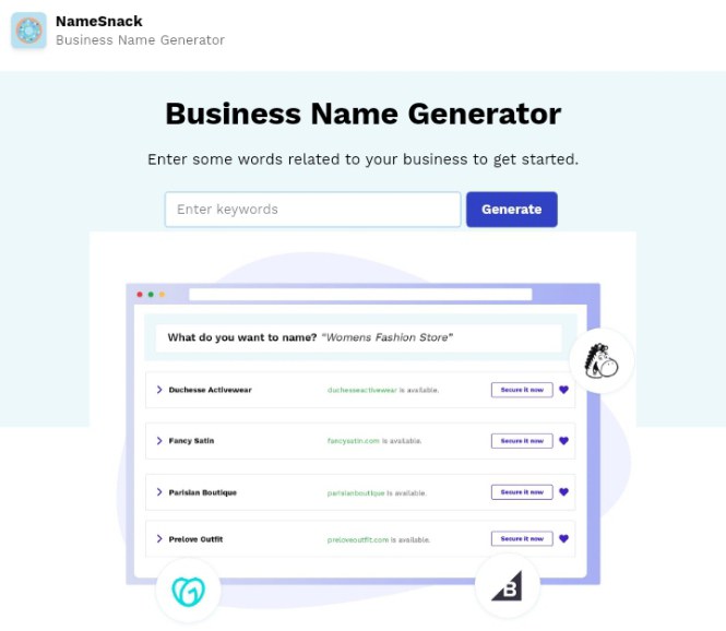 Shopify business name generator 