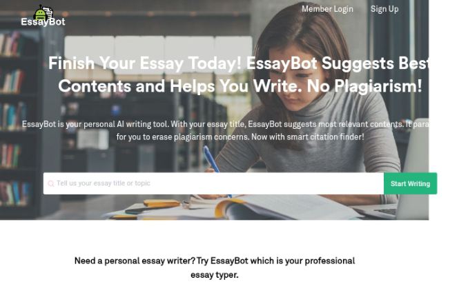 AI essay generator