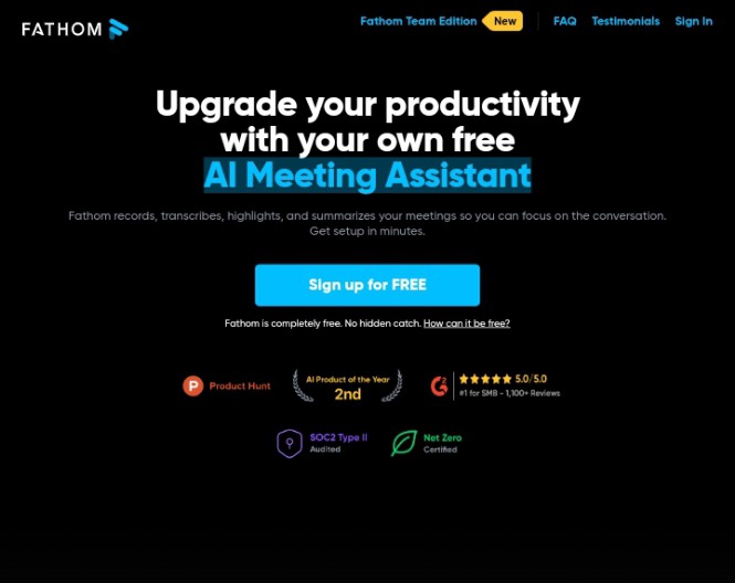 AI meeting assistant