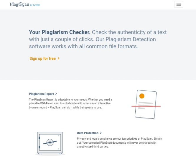 Plagiarism detection tool