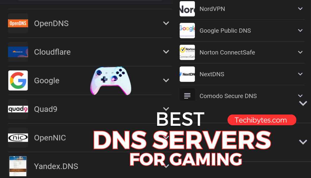 DNS servers for gaming