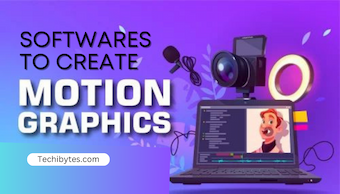 Software to create motion graphics