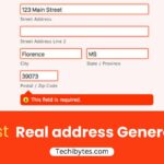 Real address generator