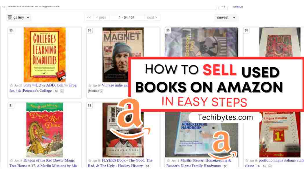 How to sell used books on Amazon