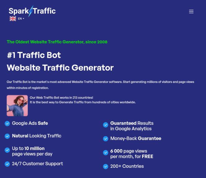 Website traffic generator 