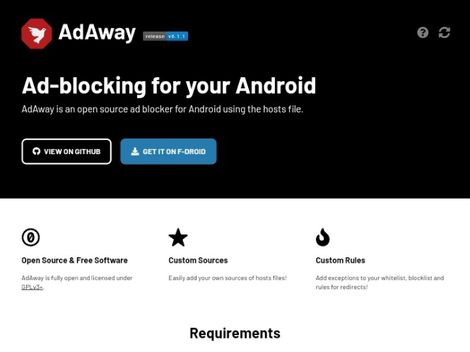 AdBlock extensions for Android 