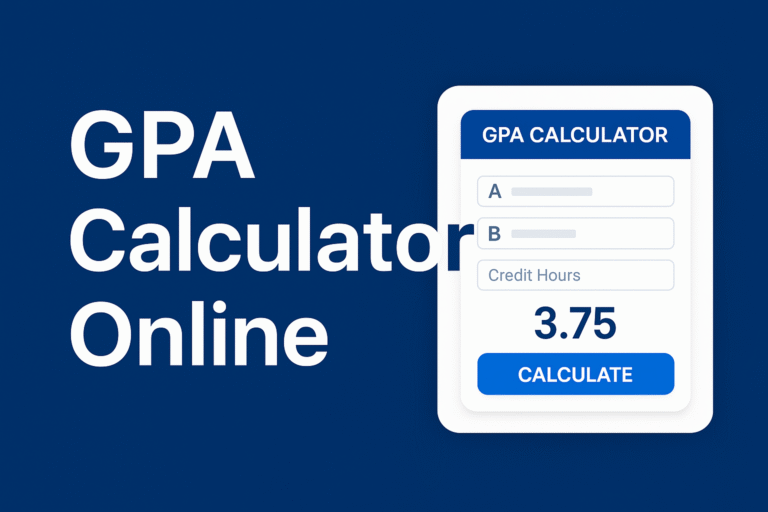 High School GPA Calculator