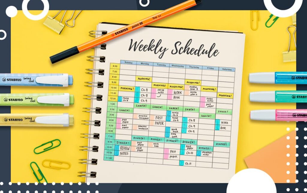 Establish a Study Plan