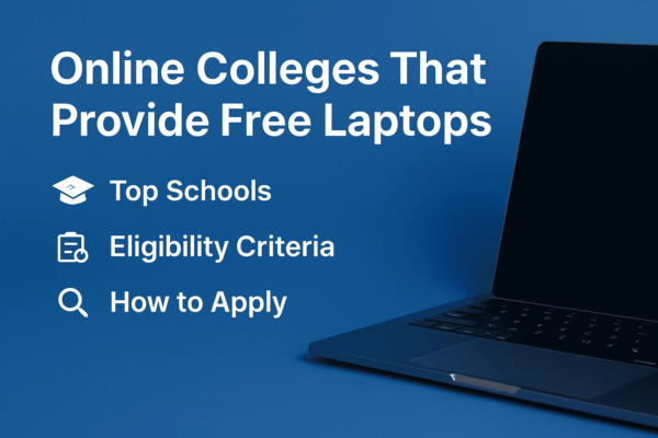 online colleges that provide laptops