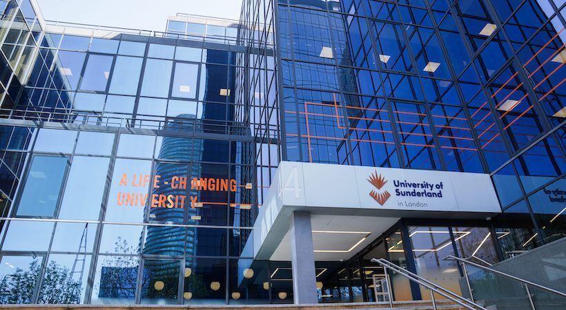 Low Cost Universities in UK for International Students 11 University of Sunderland