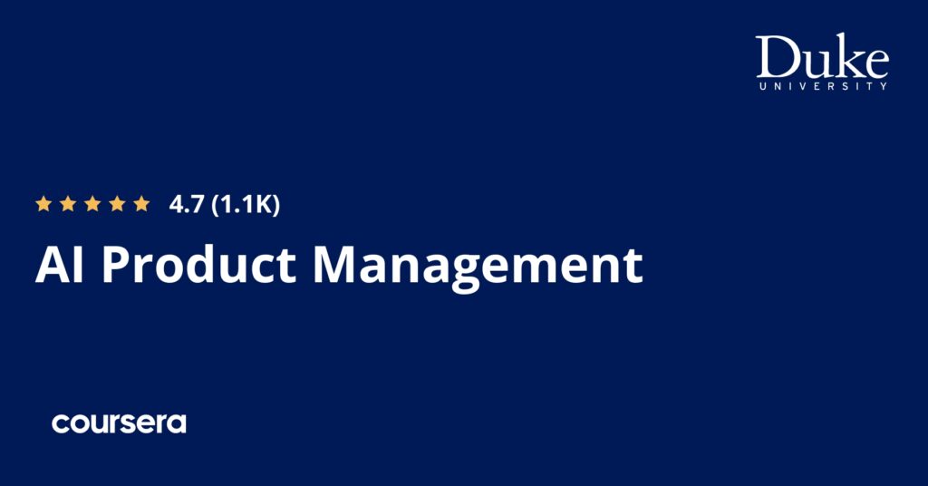 Learn AI: Best AI Courses for Beginners 21 AI Product Management Specialization