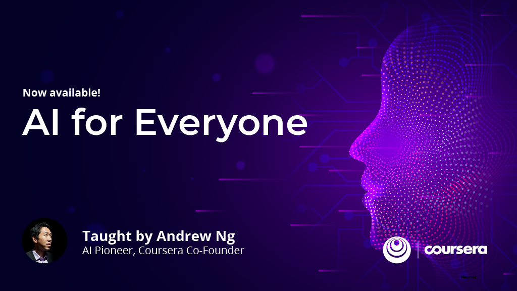 AI for Everyone by Andrew Ng Coursera