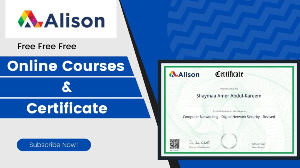 Best Artificial Intelligence Free Courses With Certificates 8 Alison — Artificial intelligence courses with free certification