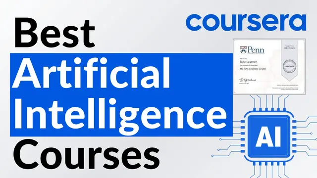 Best Artificial Intelligence Free Courses With Certificates 5 Coursera — Various AI courses with free certification options