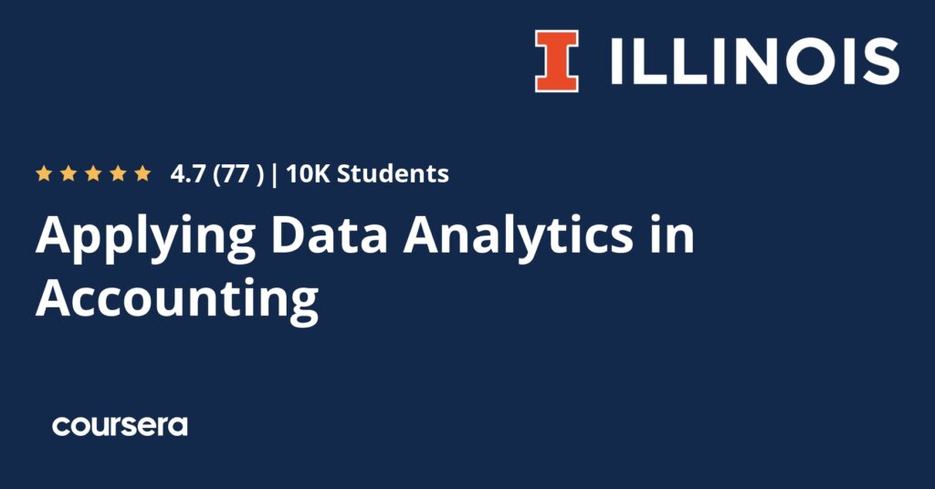Data Analytics and AI for Accountants Coursera