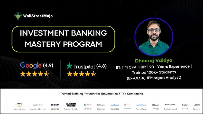 Free Investment Banking Fundamentals Course from Wall Street Mojo
