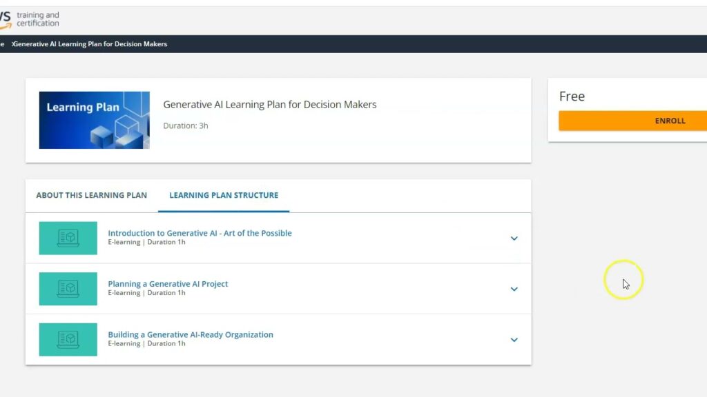 Learn AI: Best AI Courses for Beginners 22 Generate an AI Learning Plan for Decision Makers