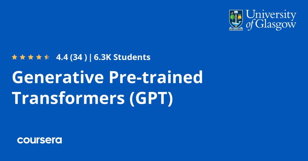Learn AI: Best AI Courses for Beginners 12 Generative Pre Trained Transformers GPT