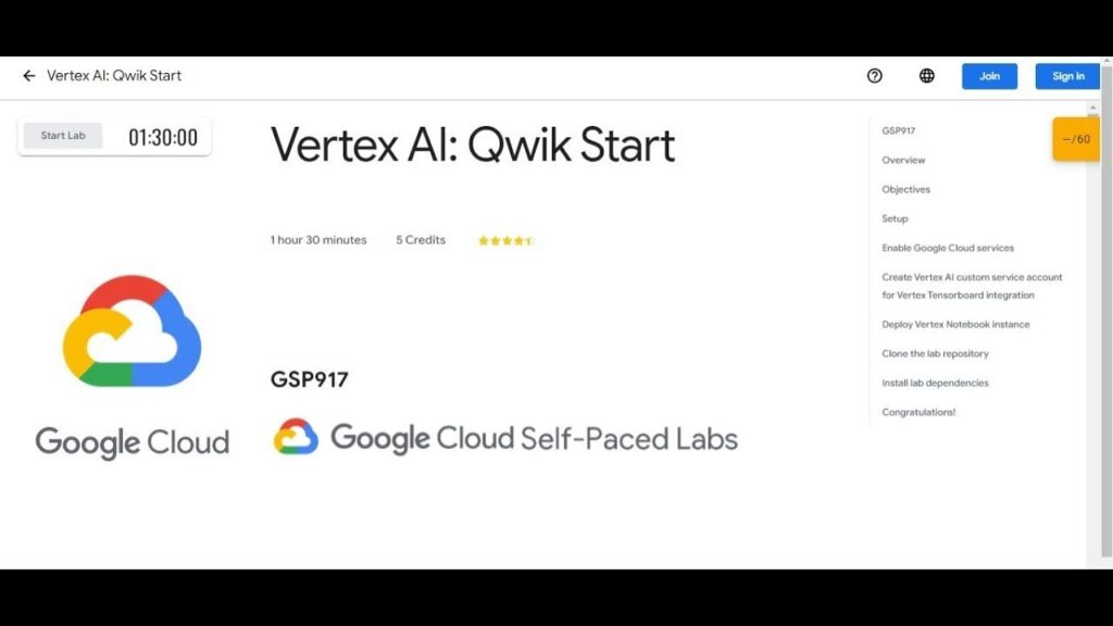 Learn AI: Best AI Courses for Beginners 14 Vertex AI Qwik Start